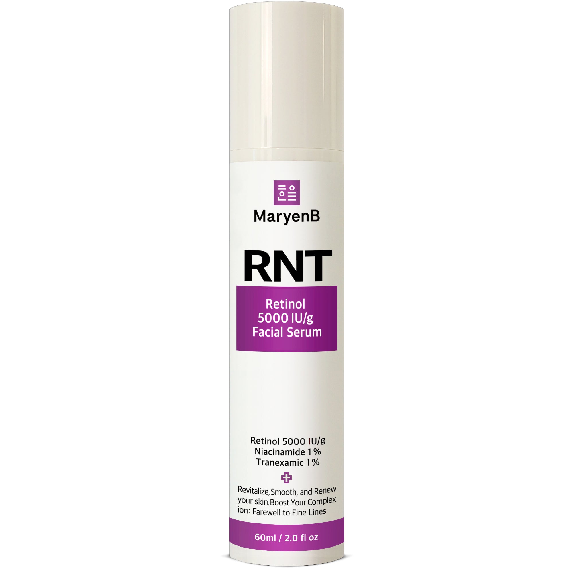 MaryenB RNT Retinol 5000IU Night Serum 2 Fl Oz - Anti-Aging Treatment
